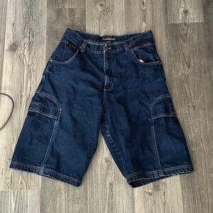 fubu apparal company cargo shorts jorts jean